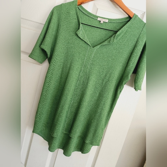 Anthro Bordeaux XS Modal Mix Top Excellent Condition - Picture 2 of 5